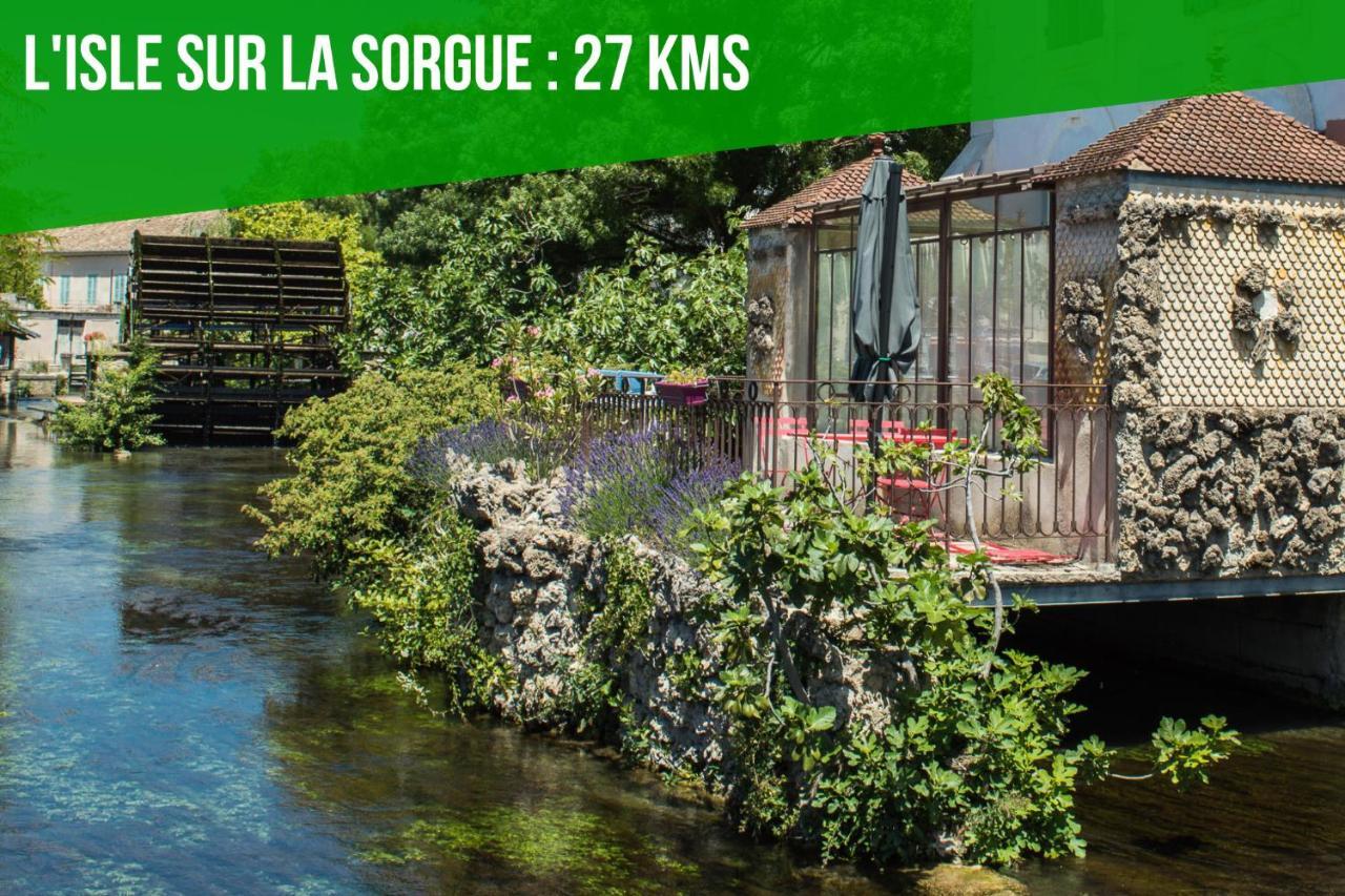 Au Coeur Des Platanes - Parking Gratuit Sous-Terrain - Clim - Balcon Appartement Avignon Buitenkant foto