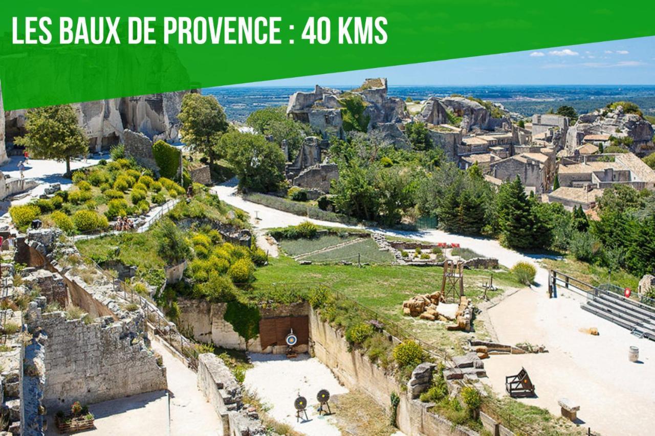 Au Coeur Des Platanes - Parking Gratuit Sous-Terrain - Clim - Balcon Appartement Avignon Buitenkant foto